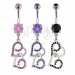 piercing-do-pupku-dve-srdiecka-so-zirkonmi